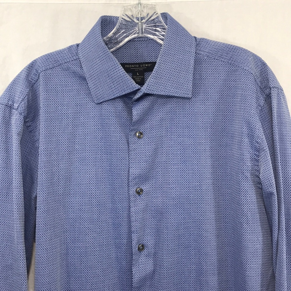 Pronto Uomo Patterned Button Down Shirt - image 2